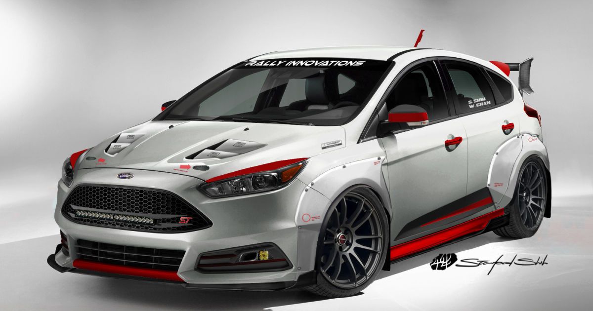 Ford подготовил раллийный Focus ST