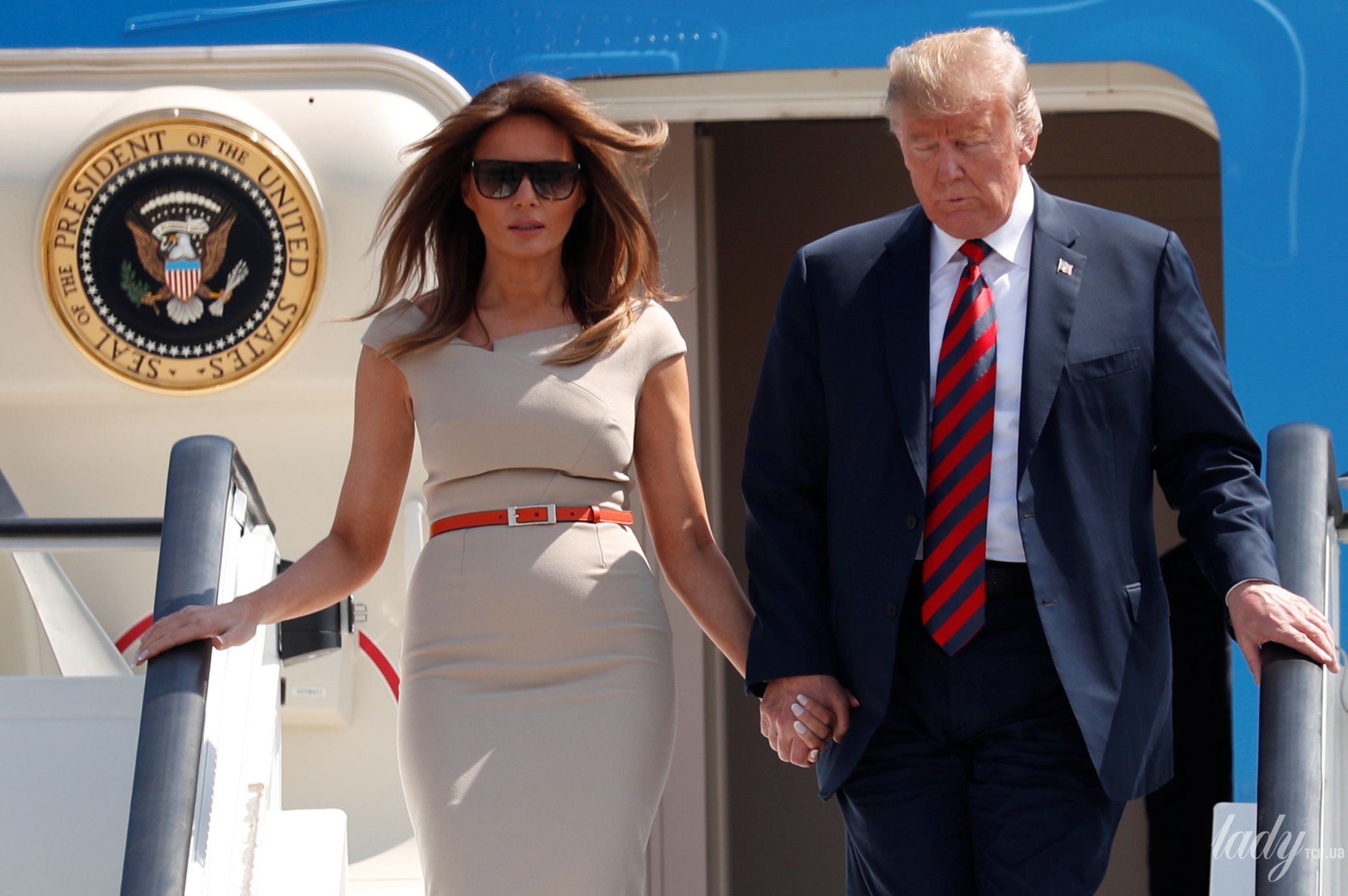 Мелания Трамп и Дональд Трамп_5
