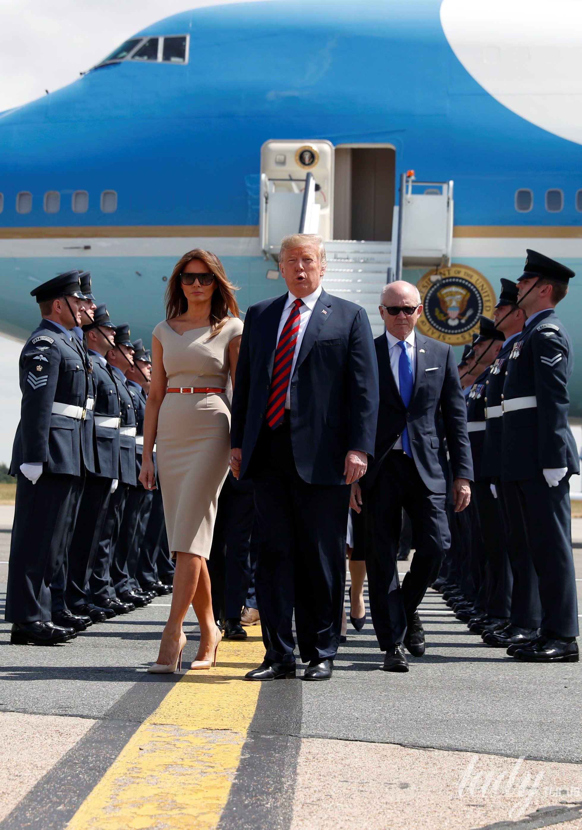 Мелания Трамп и Дональд Трамп_6