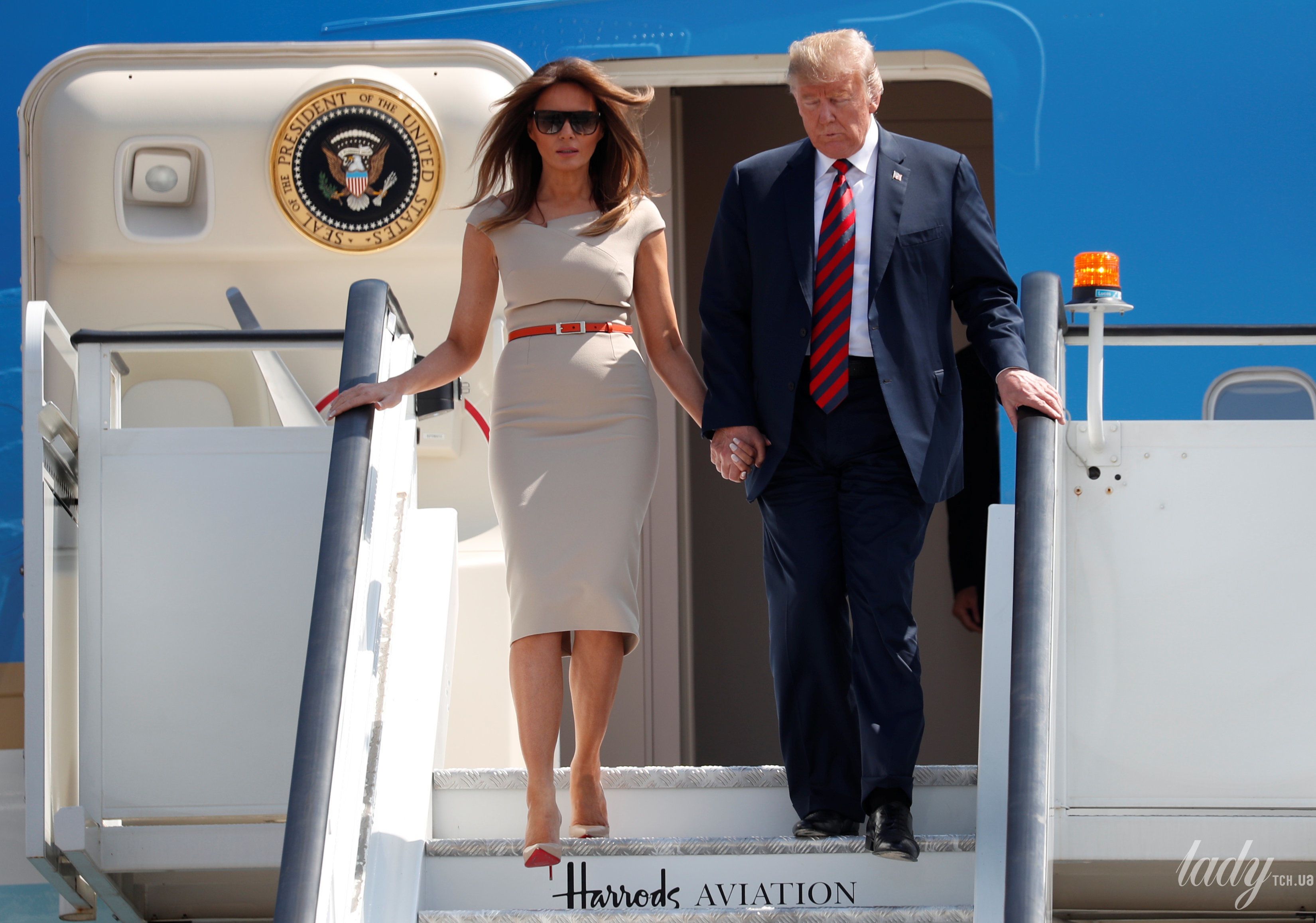Мелания Трамп и Дональд Трамп_4