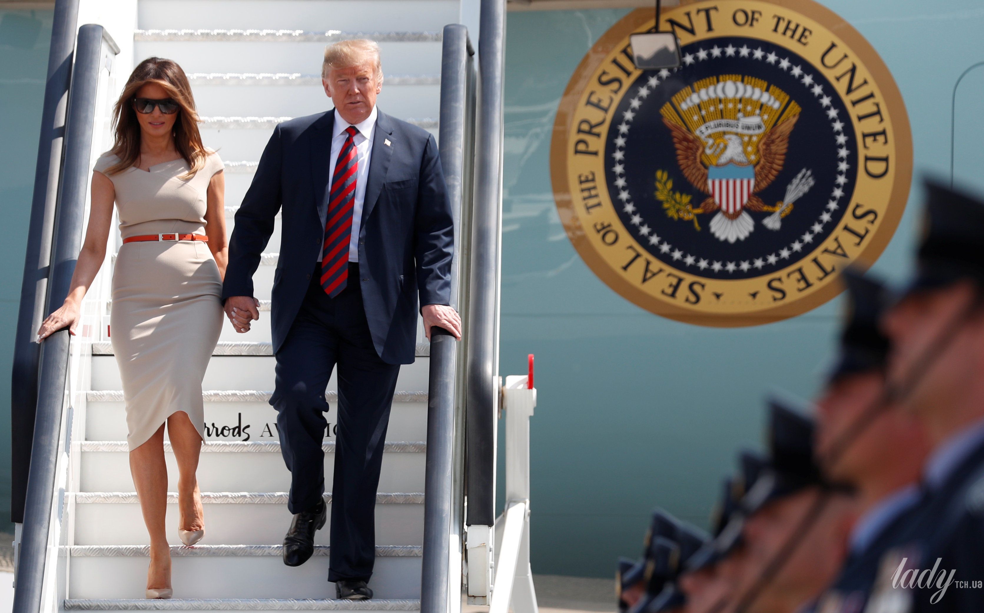 Мелания Трамп и Дональд Трамп_8