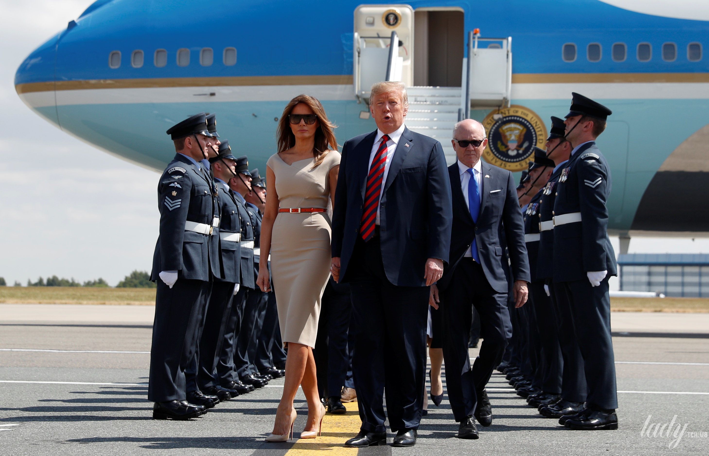 Мелания Трамп и Дональд Трамп_7