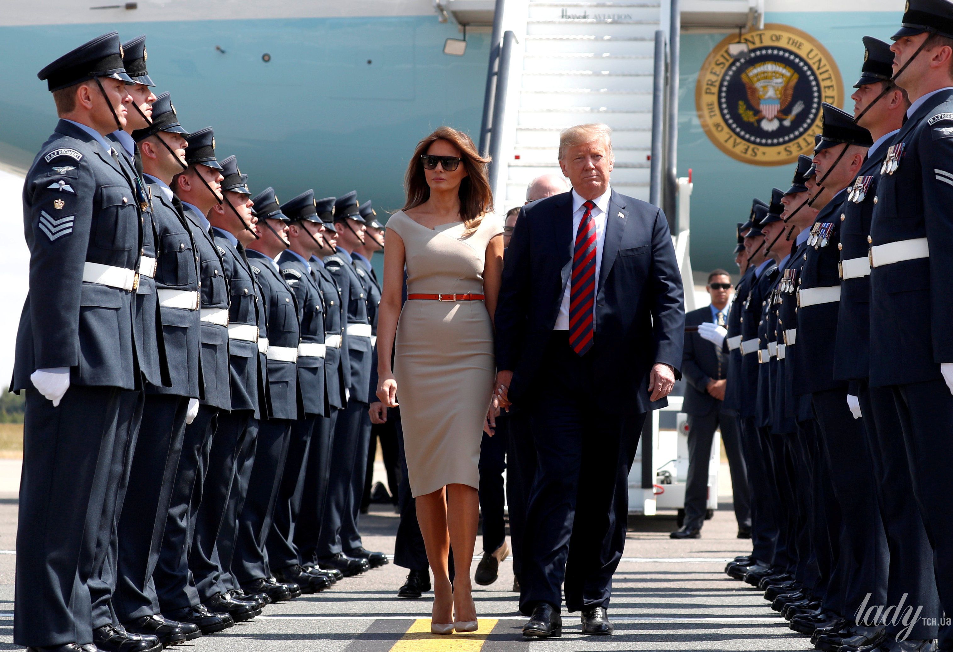 Мелания Трамп и Дональд Трамп_9