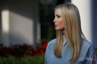 У сукні блакитного кольору: Іванка Трамп у ніжному образі з'явилася на зніманнях телепрограми