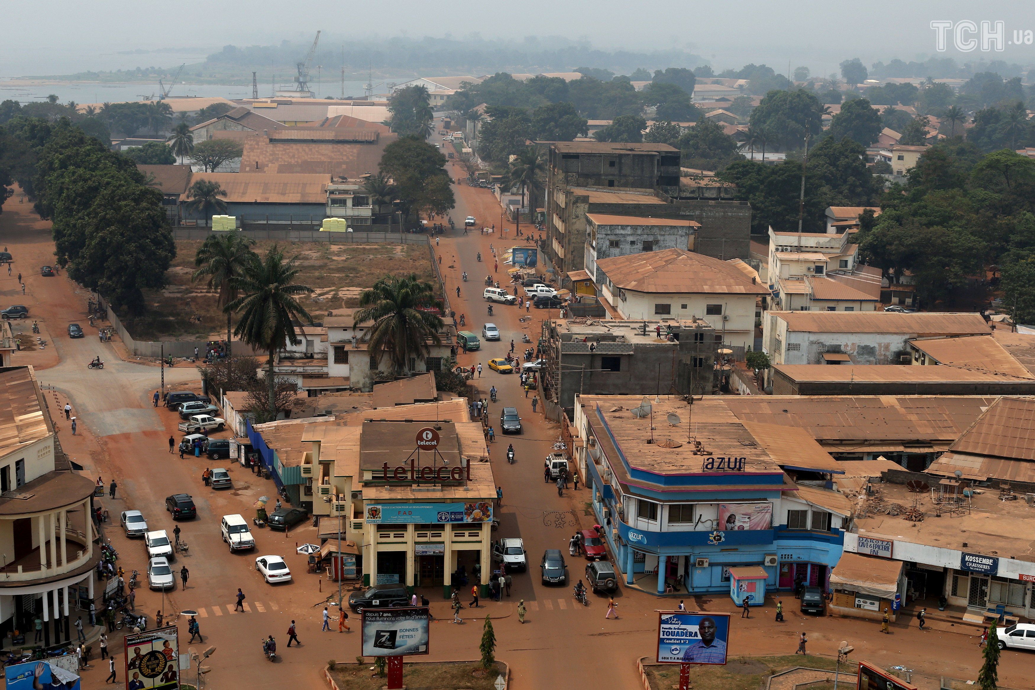   Central Africa, Central African Republic, Capital of Bangui 