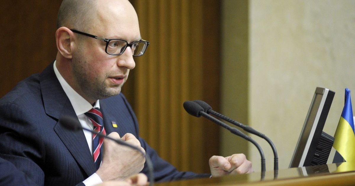 Яценюк заявил, что не будет баллотироваться на президентских выборах