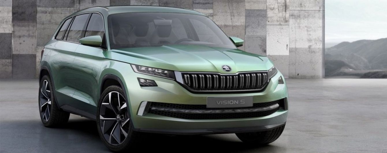 Skoda рассекретила гибридный кроссовер VisionS