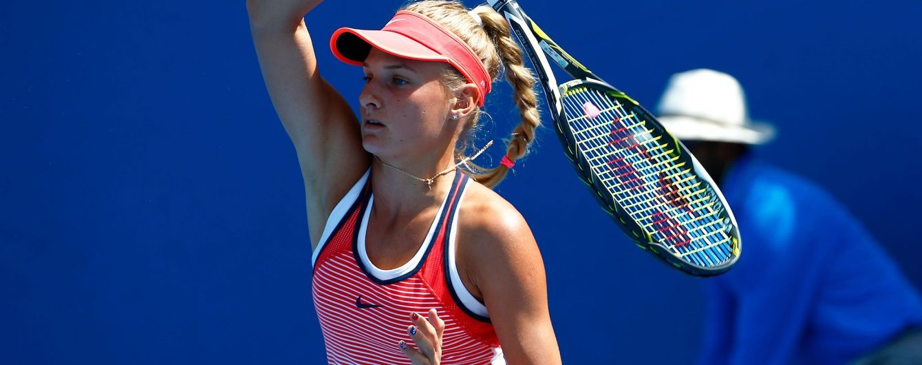Українська тенісистка вийшла до чвертьфіналу юніорського "Вімблдону"