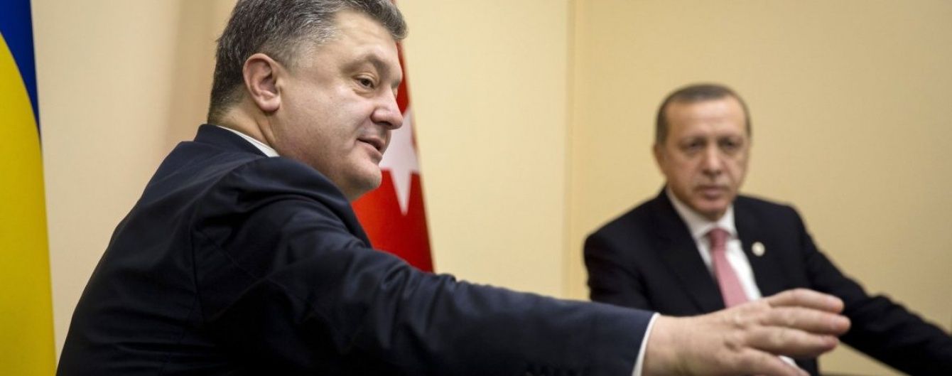 Порошенко отправится с рабочим визитом в Турцию