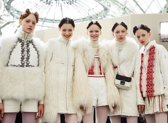Показ коллекции Moncler Gamme Rouge в Париже