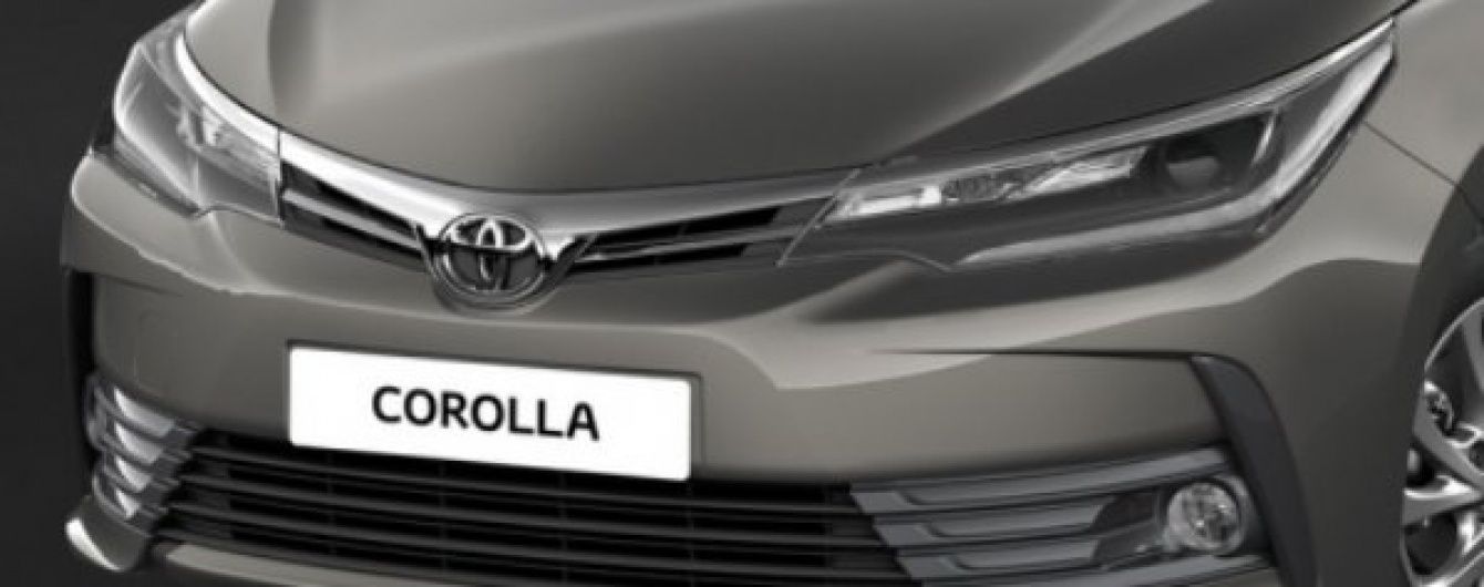 Toyota рассекретила европейскую версию обновленного седана Corolla