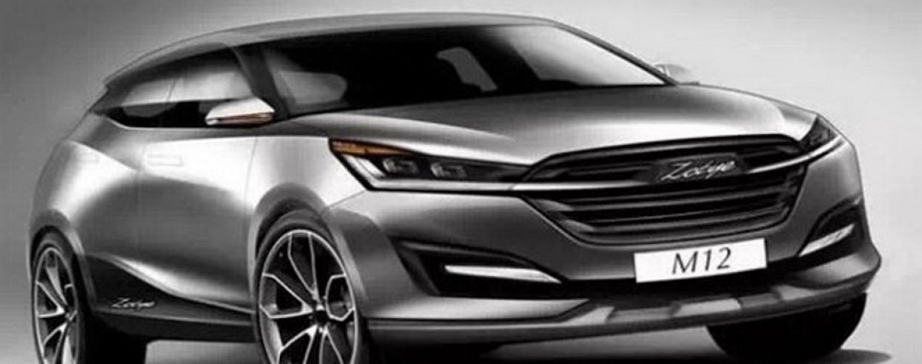 Zotye опубликовала тизеры нового кроссовера