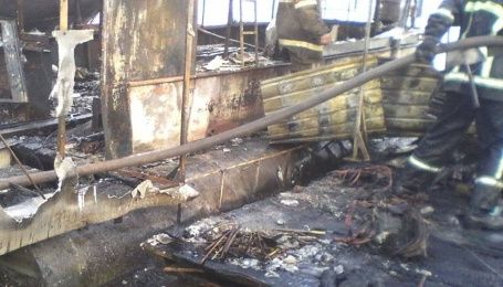 У Києві горів ринок
