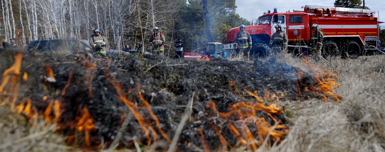 У Росії горіло 700 гектарів лісу