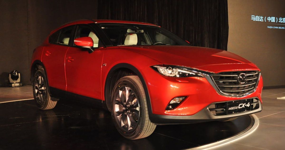 Мазда CX-4 представят в Пекине