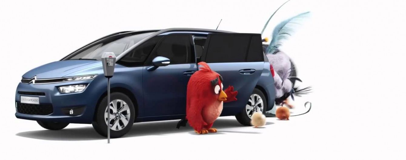 Птички Angry Birds выбрали себе модели Citroеn - Новости - TCH.ua