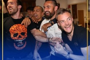 Як гравці "Лестера" разом святкували чемпіонство
