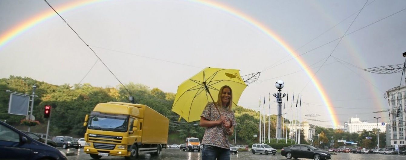 П'ятниця буде з дощами та грозами