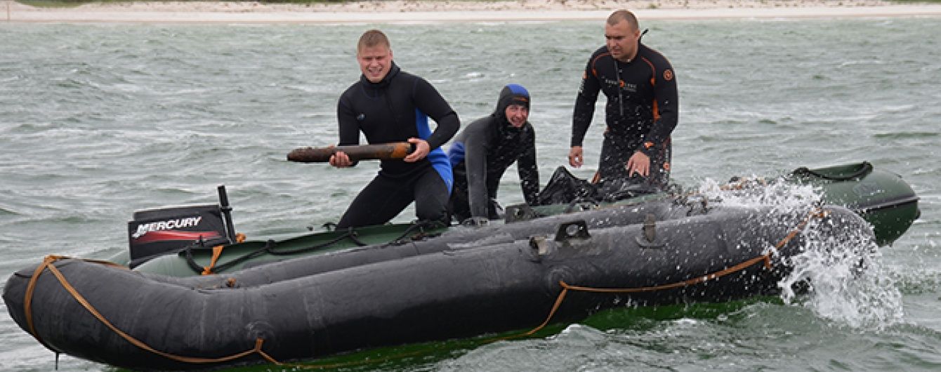 Рятувальники знайшли в акваторії Чорного моря на Миколаївщині півтисячі боєприпасів