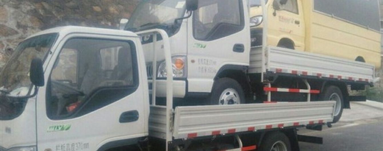 В Китае водитель грузовика удивил местную полицию