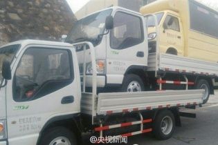 В Китае водитель грузовика удивил местную полицию