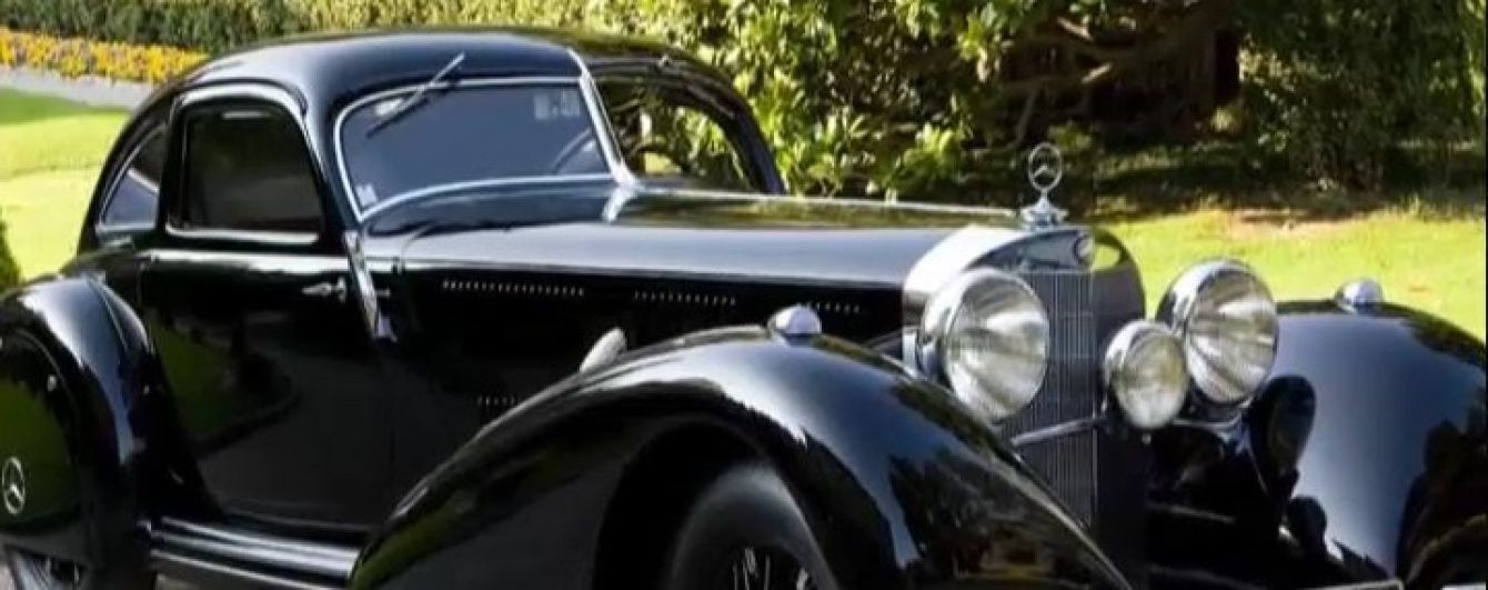 В Киеве засветилось авто, очень похожее на редкий Mercedes 1938 года
