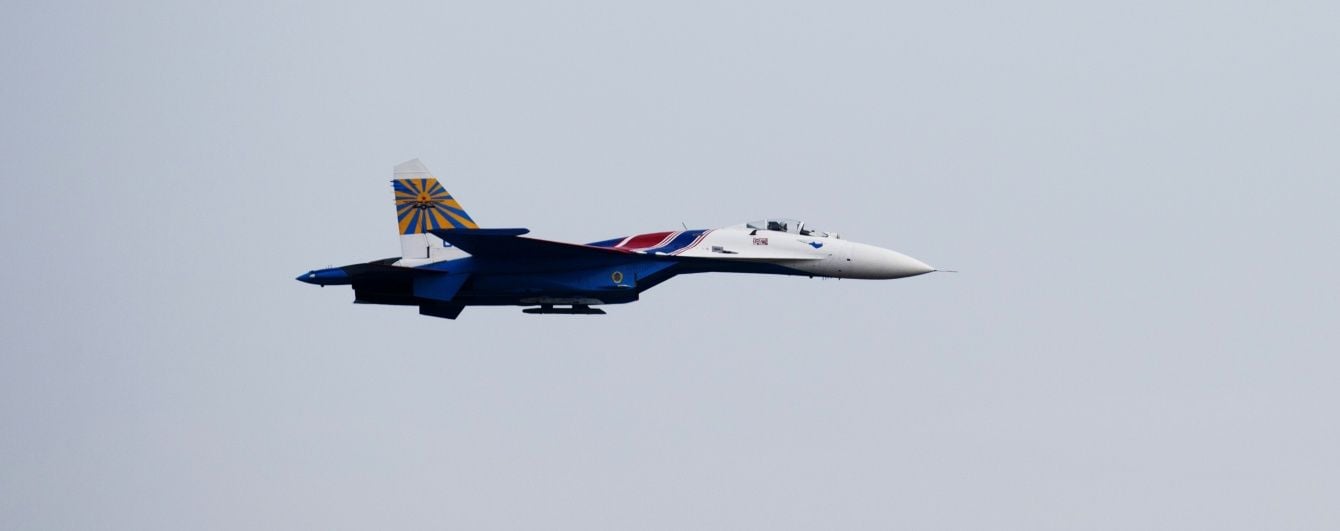 Біля Криму в море впав російський винищувач