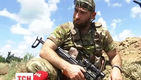 Грузини на передовій АТО кажуть, що віддають борг українцям