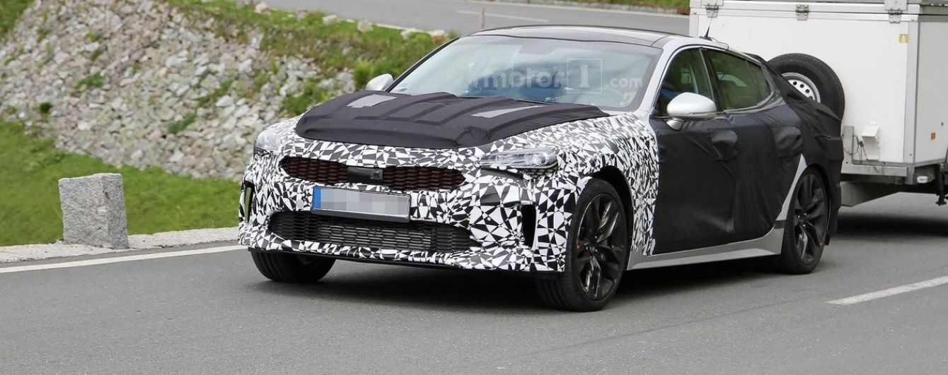 Корейцы приступили к тестам нового Kia Stinger