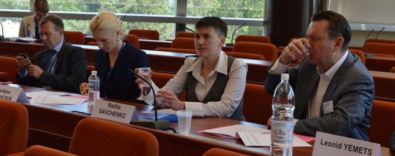 Савченко в Страсбурзі: Резерв РФ вичерпається тоді, коли люди перестануть "вмирати за царя"