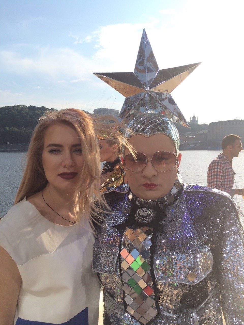 Ольга Горбачева и Сердючка