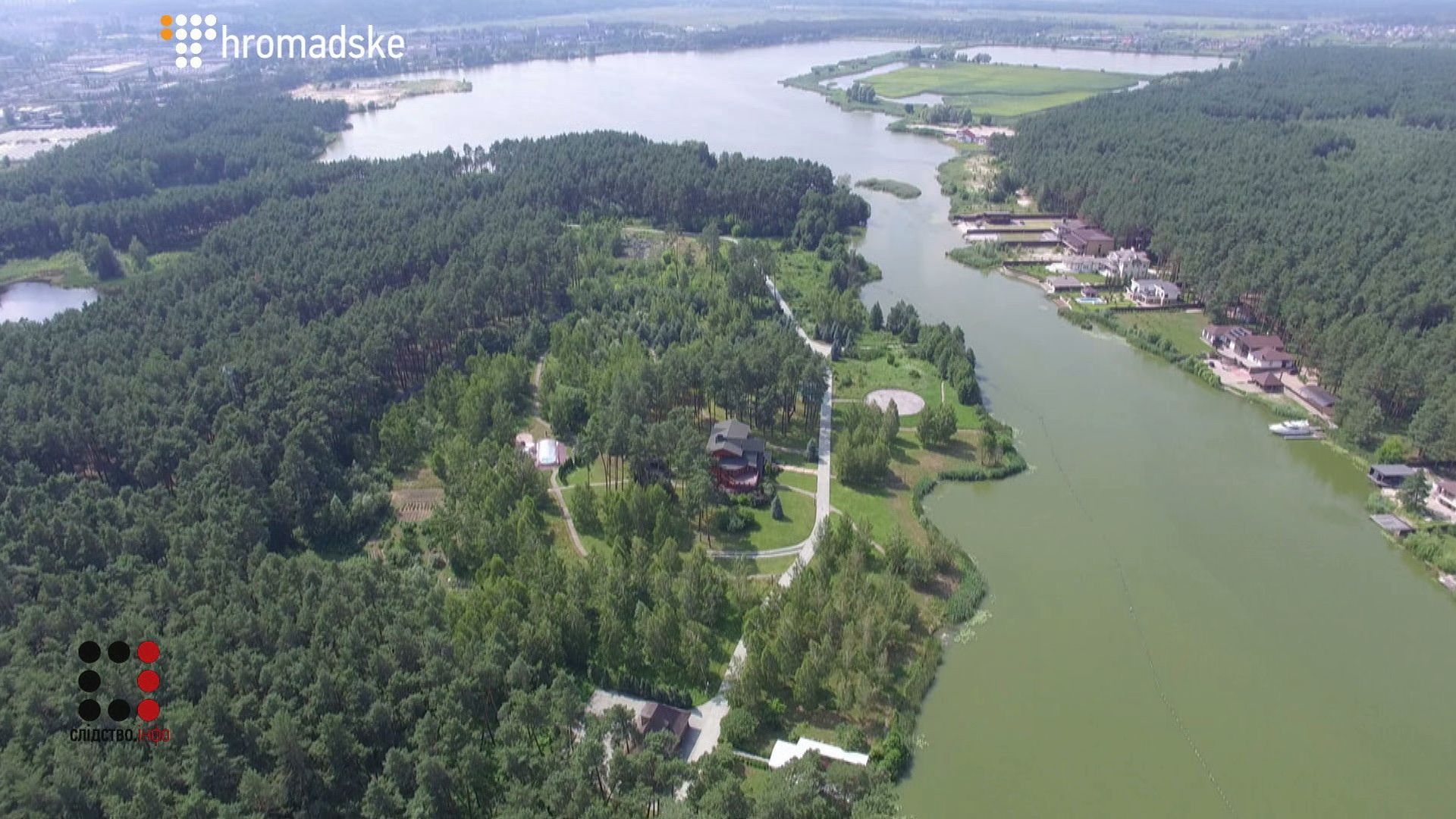 Заміська дача фірми Медведчука на Київщині