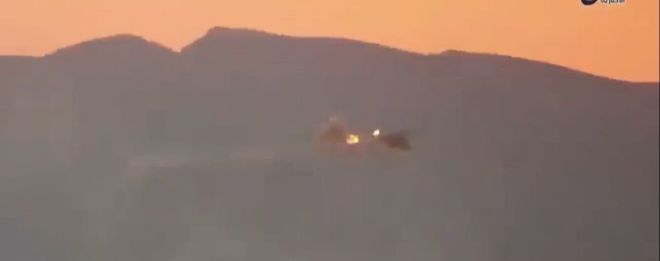 ЗМІ опублікували відео збиття російського вертольота в Сирії