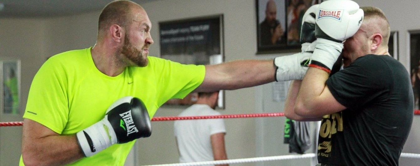 Ф'юрі повертається до підготовки до бою-реваншу з Кличком