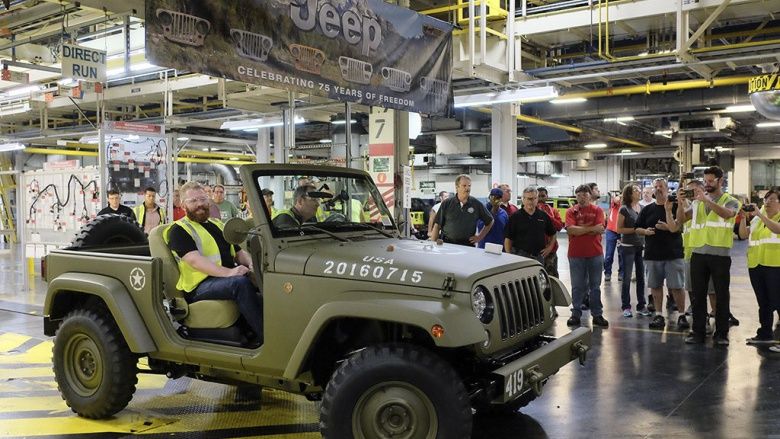 Jeep Wrangler Willys MB