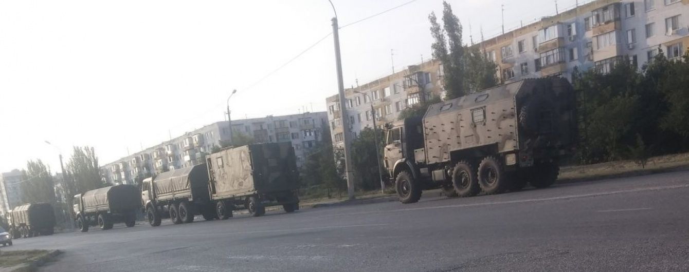 В Украину с территории России въехала колонна техники - ОБСЕ