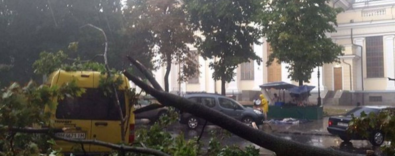 У Затоці на майданчику фестивалю важкою технікою розгрібають наслідки буревію