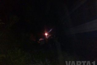 На Львівщині загорівся поїзд