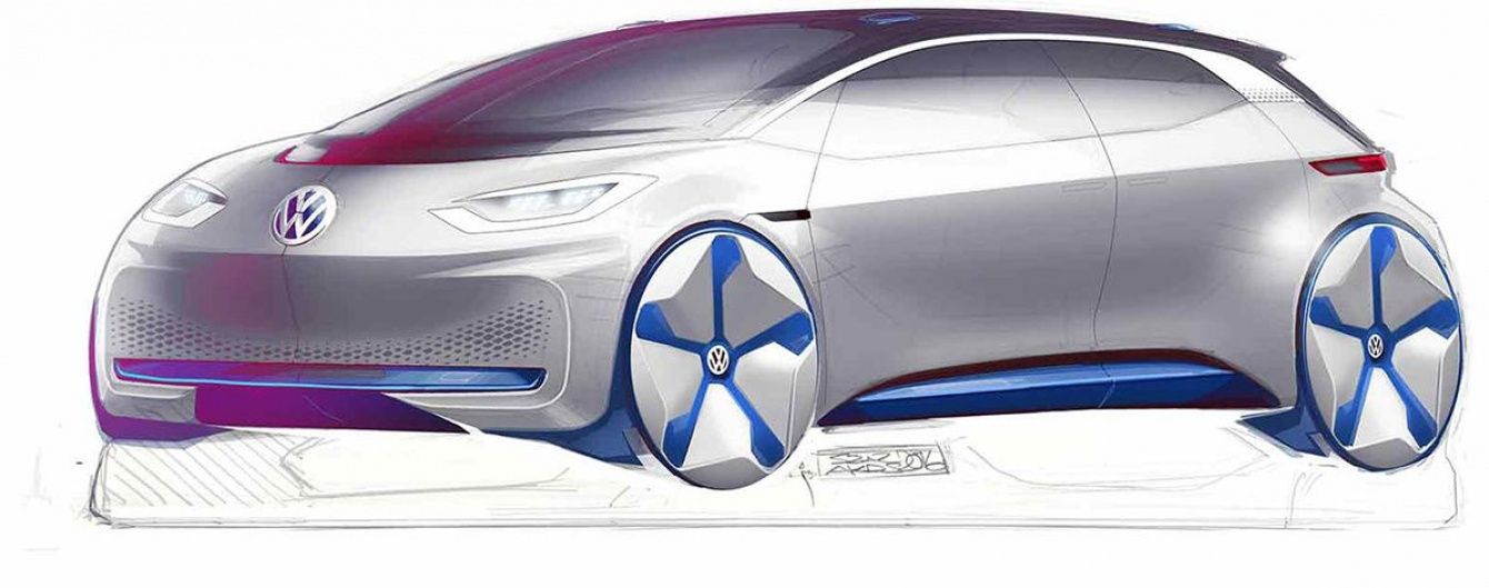 Volkswagen показал дизайн новой электрической модели