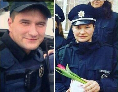 Артем Кутушев, Макаренко Ольга, патрульні в Дніпрі