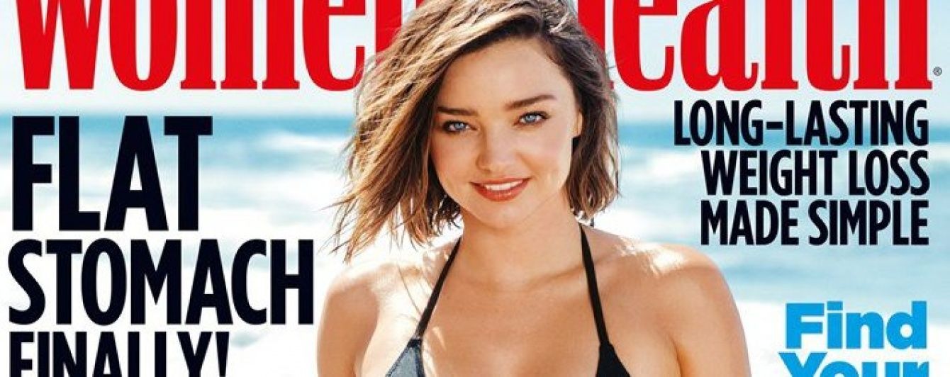 Сексуальная Миранда Керр в бикини позировала для обложки Women's Health