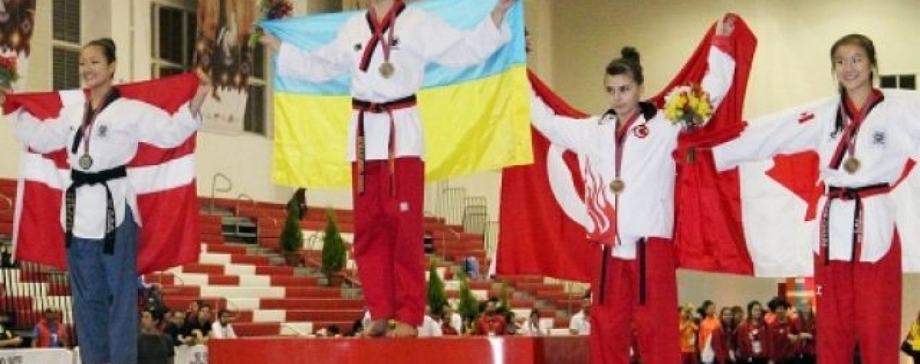Юна киянка принесла Україні перше "золото" з тхеквондо в індивідуальному фристайлі