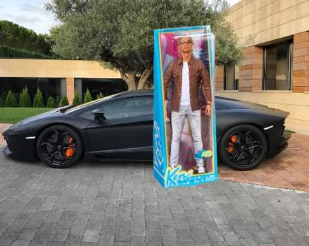 Кріштіану Роналду і Lamborghini меми_5