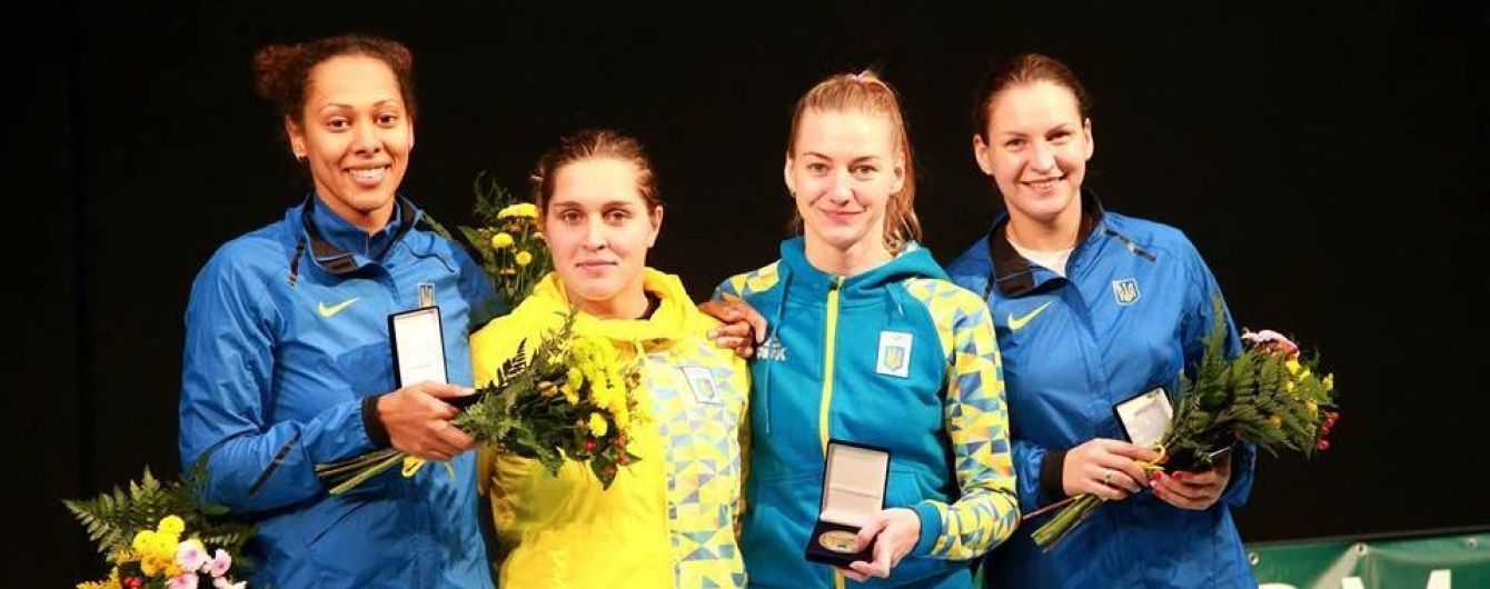 Українські шпажистки вибороли "бронзу" на етапі Кубка світу в Таллінні