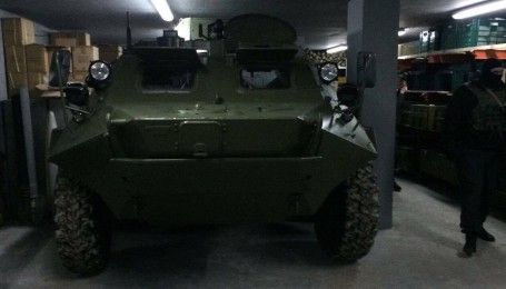 Владельцем бункера с оружием и БТР под Киевом оказался уроженец Донетчины