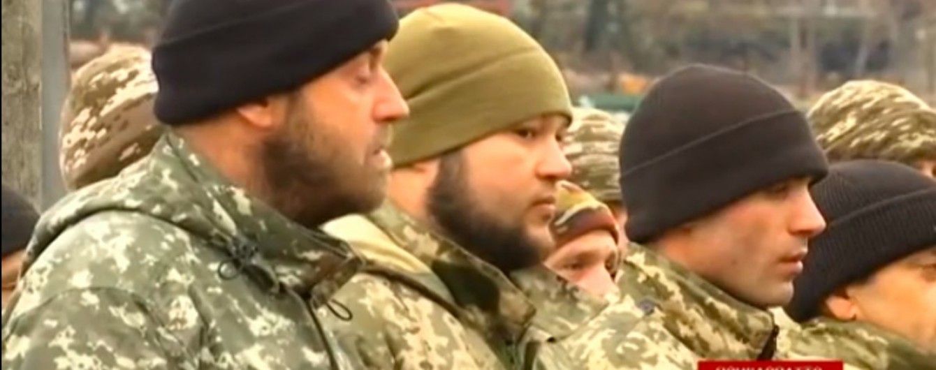 На Прикарпатье встретили бойцов 10-й отдельной горно-штурмовой бригады, которые вернулись из АТО
