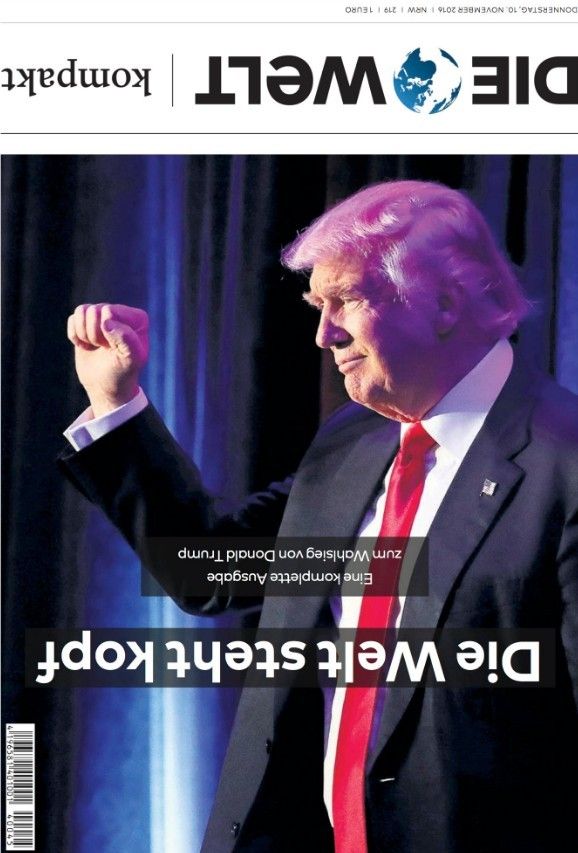 Обкладинки журналів про перемогу Трампа _1