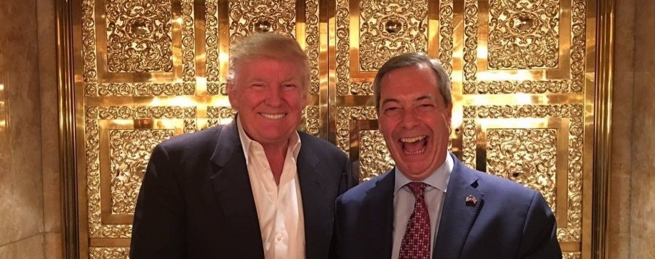 "Він буде хорошим президентом". Ідеолог Brexit зустрівся з Трампом