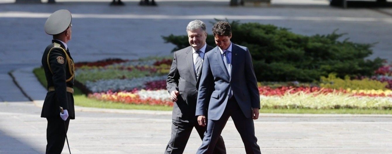 Трюдо підтримав Порошенка напередодні саміту G7
