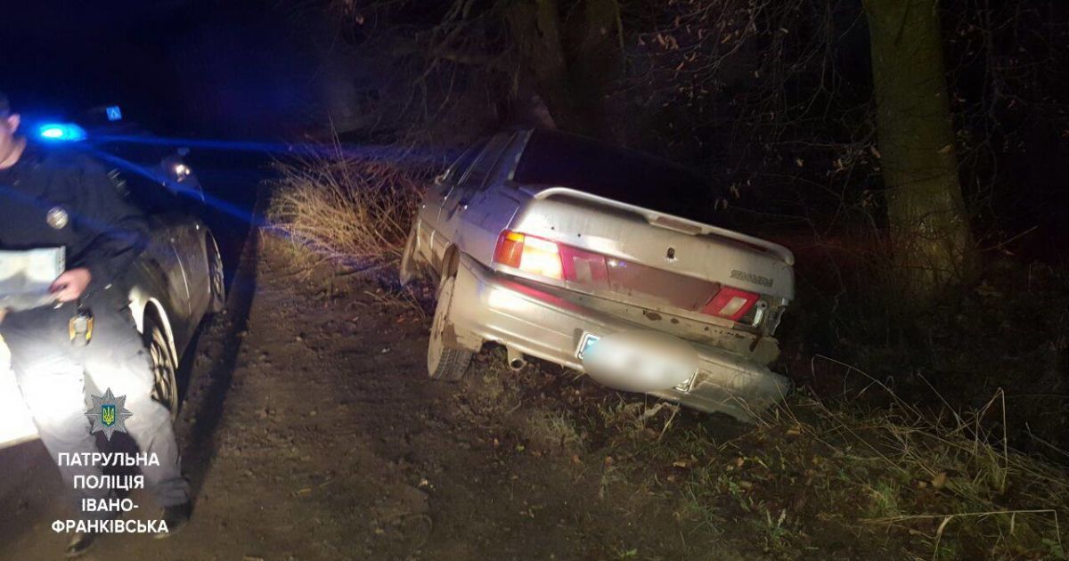 П'яний водій після лазні влаштував з поліцією перегони в Івано-Франківську